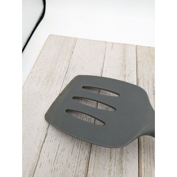Vintage Glad Gray Spatula Slotted 13 7/8" Sliver Handle - Picture 5 of 11